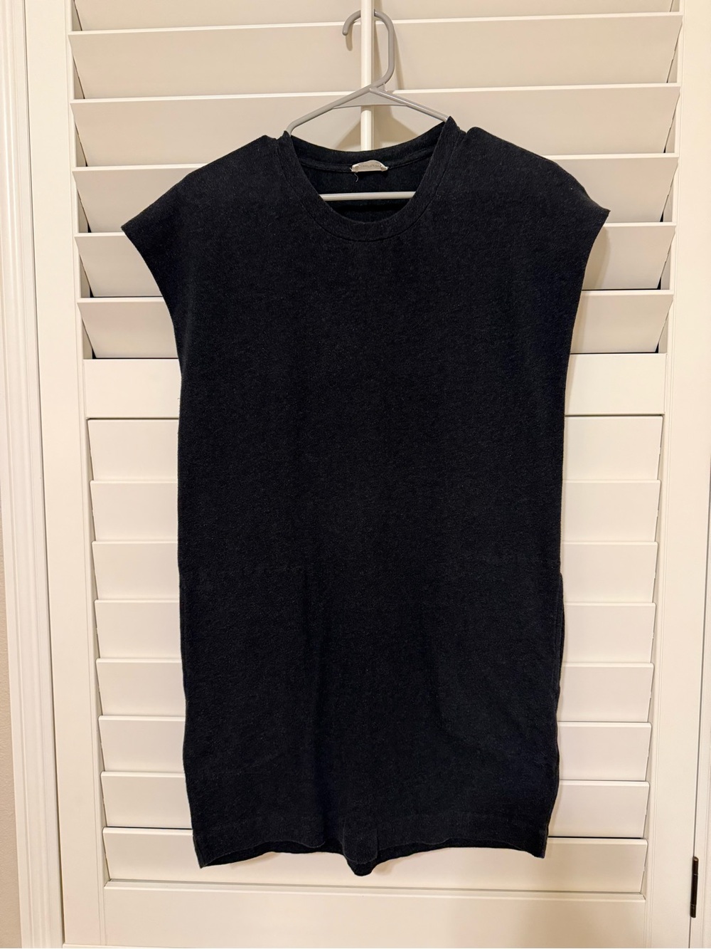 Aritzia Black T-Shirt Dress